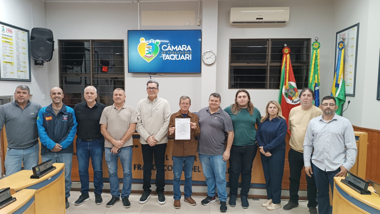 Camara de Taquari aprova moão de apoio a escala 5x2 para trabalhadores no comercio
