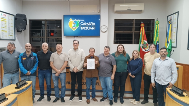 Camara de Taquari aprova moão de apoio a escala 5x2 para trabalhadores no comercio