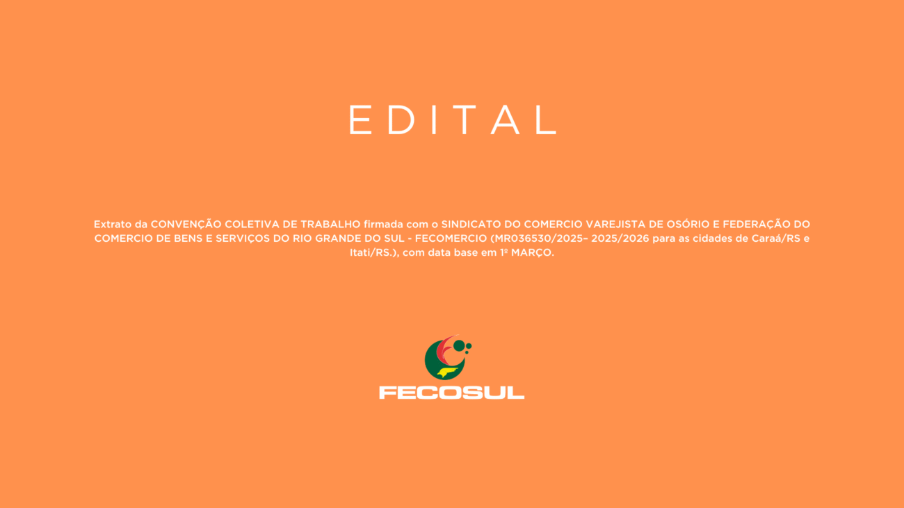 EDITAL