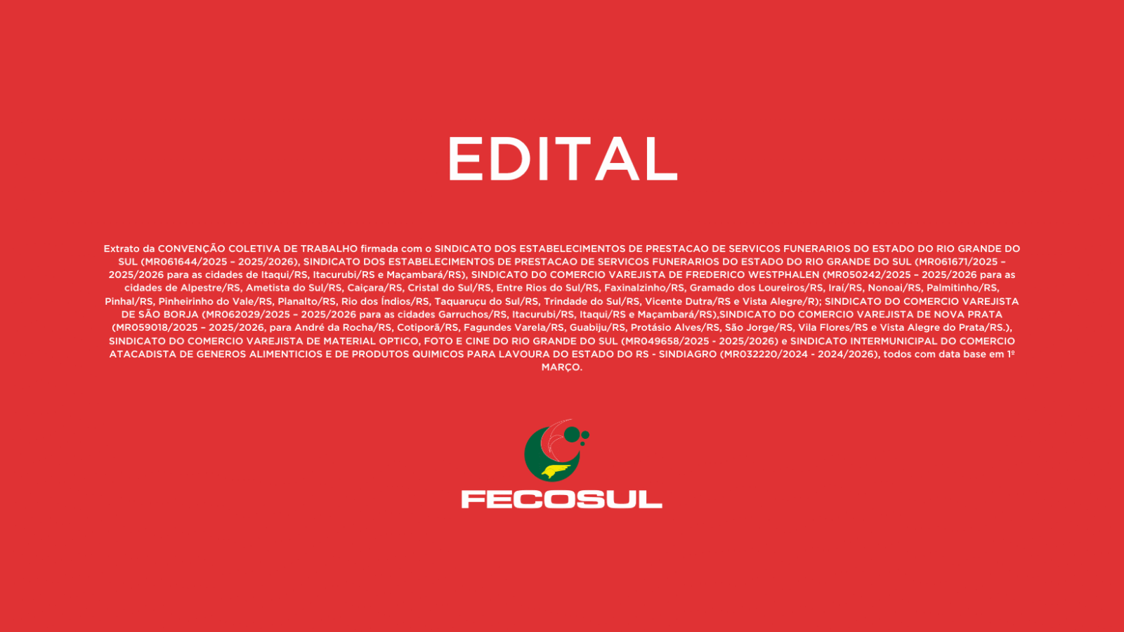 EDITAL