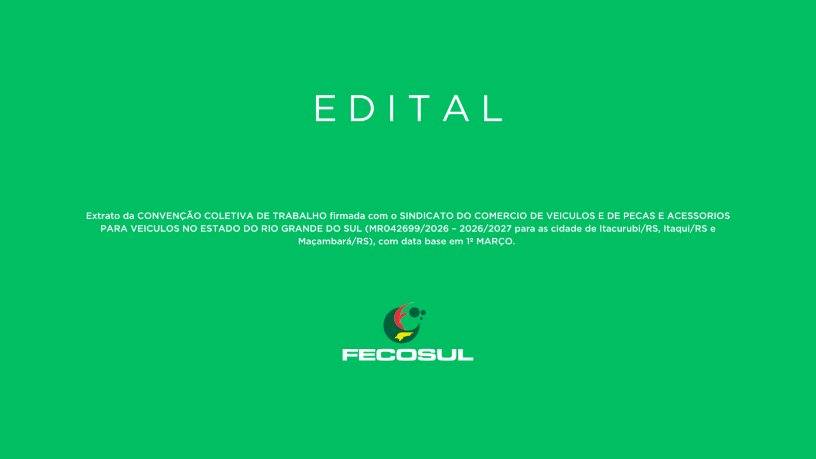 EDITAL