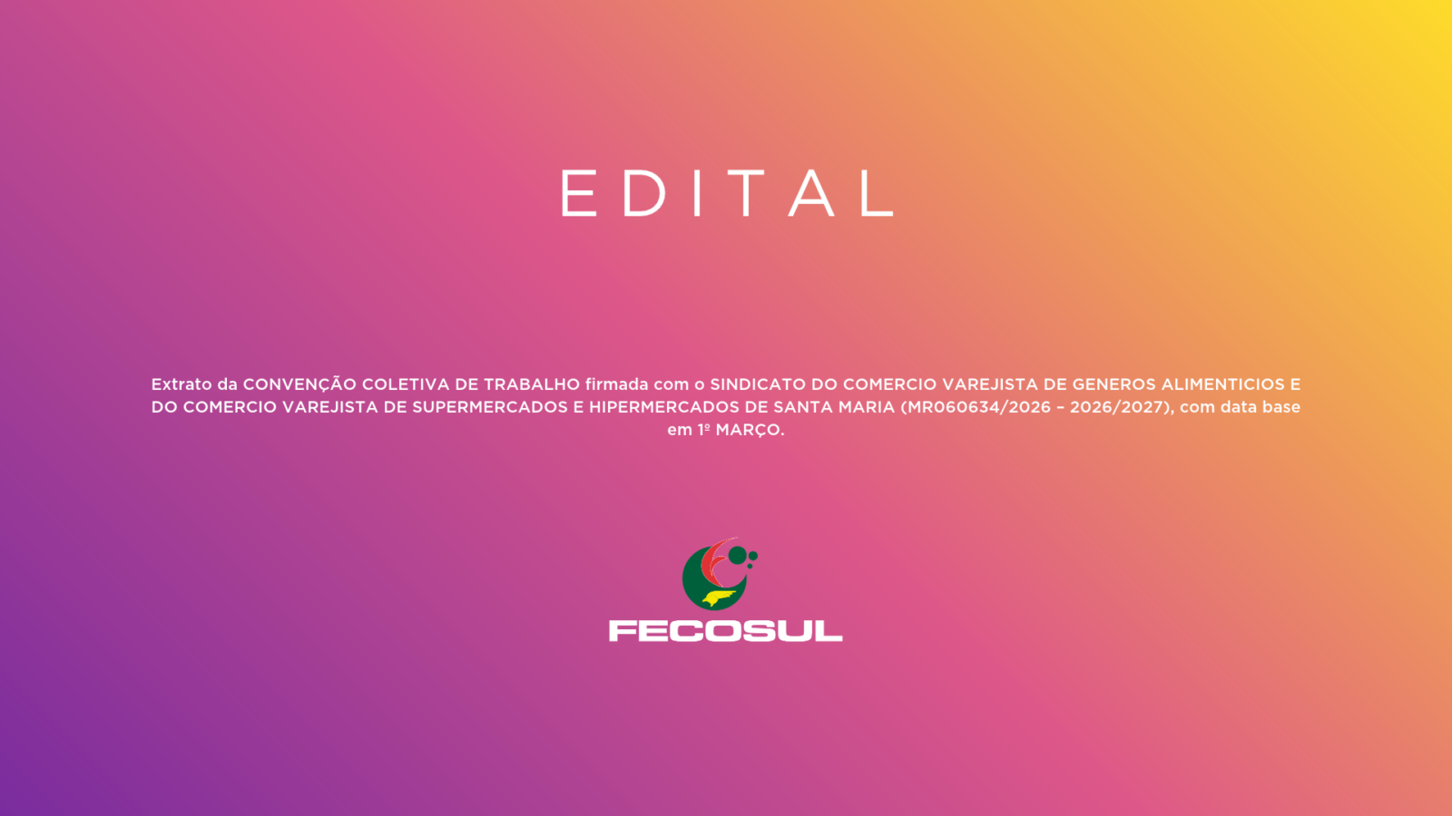 EDITAL