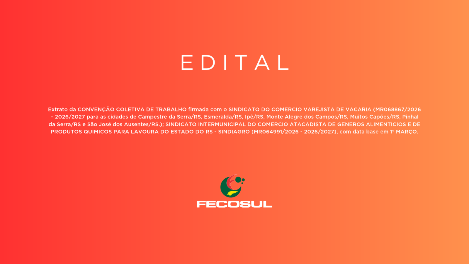 EDITAL
